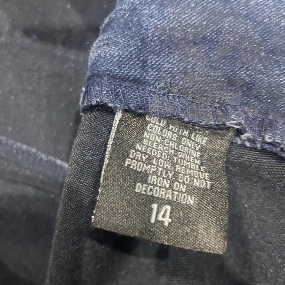 Dazl High Waist Distressed Jeans. Size 14. Blue. - Picture 5 of 9